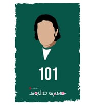 Hbb Squid Game Tasarım Ahşap Tablo