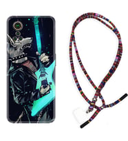 General Mobile GM 21 Pro GM 22 Pro Plus Kılıf Boyun Asklı Rasta Silikon Dog Guitar 1789