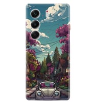 Camon 40 4G Kılıf Boutique Baskılı Resimli Tosbağa Pcode -084