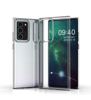 Galaxy Note 20 Ultra Kılıf Şeffaf İnce ve Esnek Süper Silikon (Renksiz)