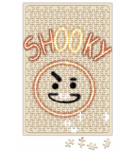 Bt21 Glowing Shooky Bts Puzzle 240 Parça Yapboz