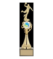 ODAK KUPA - Figürlü Kupalar - Hentbol Figürlü Kupalar FG-034 A - 39 cm