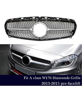 Mercedes W176 A Serisi Diamond Ön Panjur Izgara 2012-2015 Arası