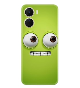 Vivo Y16 Kılıf Resimli Desenli Silikon Platinium Series Green 1832
