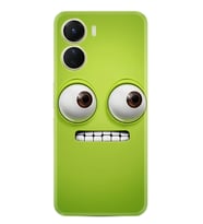 Vivo Y16 Kılıf Resimli Desenli Silikon Platinium Series Green 1832