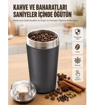 Yeni Nesil Kahve ve Baharat Öğütücü Paslanmaz Çelik Kahve Değirmeni
