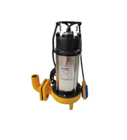 CUT1500AF 2 HP 220v Süper Öğütücülü Paslanmaz Çelik Bıçaklı Pis Su Foseptik Dalgıç Pompa