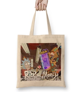Rick And Morty 04 Bez Çanta Uzun Saplı