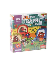 PRS 32702 The Traffic Rush Pre School Puzzle 12 Parça