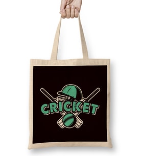Cricket Ball Bat Player Coach Team Wicket Cricketer Bez Çanta Uzun Saplı
