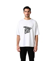 Erkek Oversize Tişört %100 Pamuk İspanyolca Dersı Retro Baskı Rahat Kesim Günlük Giyim Modern Şık