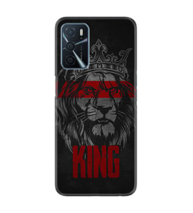 Oppo A16 Kılıf Resimli Desenli Silikon Platinium Series King 1894