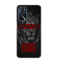 Oppo A16 Kılıf Resimli Desenli Silikon Platinium Series King 1894