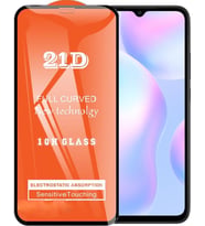 Xiaomi Redmi 9A Ekran Koruyucu 21D Tam Kaplayan Kavisli