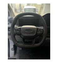 DİKİŞLİ DİREKSİYON KILIFI SİYAH DERİ SİYAH DİKİŞLİ F CUSTOM İÇİN
