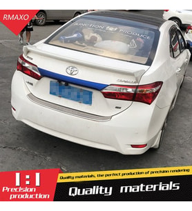 Toyota Corolla Bagaj Üstü Spoiler Yapışık Trd Abs Plastik 2014-