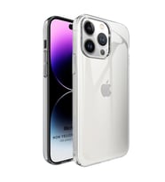 Microsonic Apple iPhone 14 Pro Max Kılıf Non Yellowing Crystal Clear Sararma Önleyici Kristal Şeffaf (Renksiz)