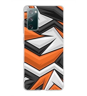 Samsung Galaxy S20 FE Kapak  Grafiti Tasarımlı Şeffaf Silikon Kılıf