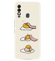 Tecno Spark 8T Kılıf Resimli Desenli Baskılı Silikon Sweety Egg 1322