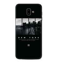 Samsung J6 Plus J7 Prime J7 Pro M20 Kılıf Desenli Silikon New York 1612