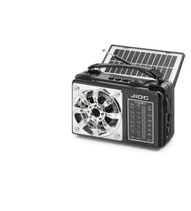 Nostaljik Kamp Ve Outdoor Solar Şarjli Tws Taşinabi̇li̇r Hoparlör H663BTS
