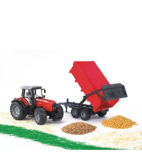 Massey Ferguson 7480 Traktör Ve Römork
