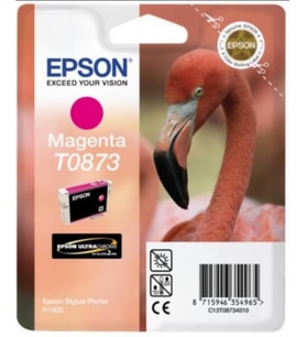 Magenta. With Pigment İnk Epson C13T08734010