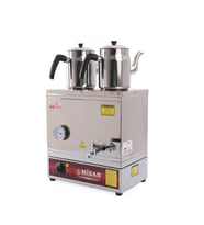 Mizan MC217 Çift Demlik Çay Kazanı 30 LT + DEMLİK