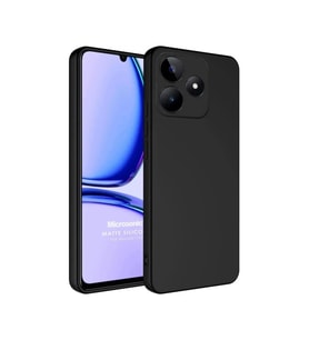 Newface Realme C61 Kılıf First Silikon - Siyah