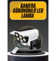 Led Lamba-güneş Paneli Destekli Uzaktan Kumandalı Solar Led Lamba