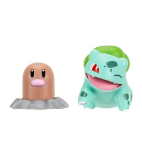 Pokemon Battle Figürler PKW4061 - Diglett ve Bulbasaur
