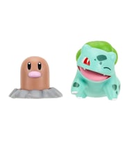 Pokemon Battle Figürler PKW4061 - Diglett ve Bulbasaur