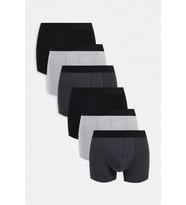 Erkek Karışık Boxer 6'lı Paket Pamuklu Likralı (Çok Renkli)