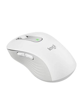 Logitech 910-006238 M650 L Signature Kablosuz Beyaz El Tam Boyutlu Mouse
