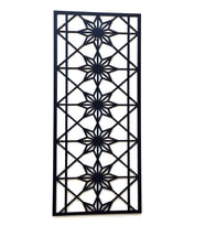 Erdizden Dekoratif Kesim 22 x 50 Duvar Panosu (Siyah)
