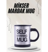 Karıştırıcı Özellikli Mikser Kupa Bardak Termos Bardak