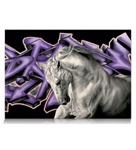 Star Puzzle 1000 Parça Beyaz At Puzzle