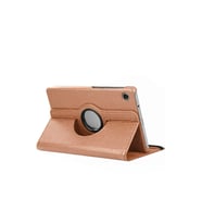 Galaxy Tab A11 360 Tablet Deri Kılıf - Rose Gold