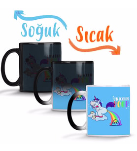 Unicorn 03 Sihirli Kupa Bardak Porselen