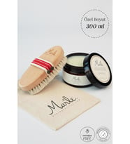 Mar'le Selülit Karşıtı Bakım Kremi 300 ml + Doğal At Kılı Selülit Fırçası