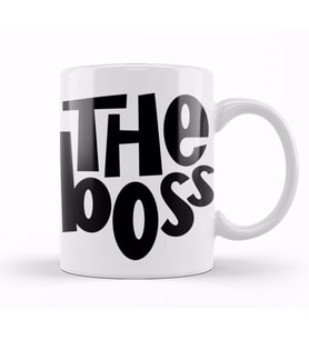 The Boss 05 Kupa Bardak Porselen