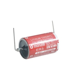Maxell ER3 3.6V 1/2AA Size Lithium Pil