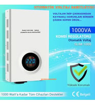OTOMATİK VOLTAJ SABİTLEYİCİ (KOMBİ-ASANSÖR-ELEKTRİKLİ ALETLER VE TÜM CİHAZLARA UYGUNDUR)
