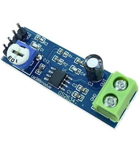 LM386 5-12V Ses Amplifikatör Modülü