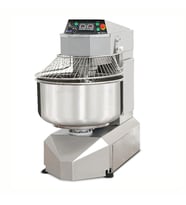 Dirmak ISM 100-32S CR Spiral Hamur Yoğurma Makinası 100 Lt Kazan İki Yönlü Kazan 50 Kg Un Kapasiteli İki Devirli İki Yöne Dönen Kazan Krom Gövde 380v/3p/50hz