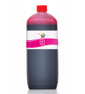 Qc HP Photosmart 8049 Yazıcı Uyumlu Kartuş Mürekkebi PRO Serisi 1000ml M Dye Magenta