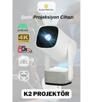 Yüksek Görüntü Kaliteli Kablosuz Ev Sineması Projektörü