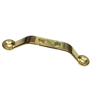 Dekoratif Zamak Kulp Dıştan - 64Mm, Sarı, 100 Adet