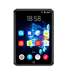 Ruizu D60 Bluetooth MP3 MP4 Çalar 16GB HiFi Ses Kayıt