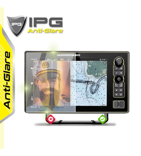 Humminbird SOLIX 10 CHIRP MEGA SI+ G3 - IPG Anti-Glare Yansıma Önleyici Mat Ekran Koruyucu